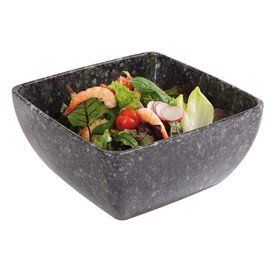 bowl PURE GRANIT 1500 ml melamine grey 190 mm  x 190 mm  H 90 mm product photo