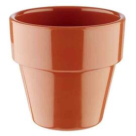 bowl 0.3 ltr Ø 90 mm FLOWER POT melamine terracotta H 85 mm product photo