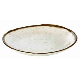plate STONE ART Ø 245 mm white | brown product photo