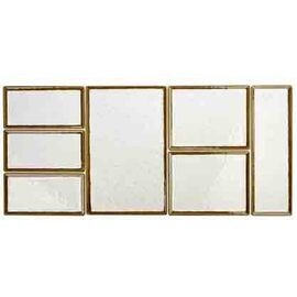 tray GN 1/2 STONE ART plastic white brown  H 15 mm product photo