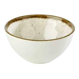 bowl 0.3 ltr Ø 120 mm STONE ART melamine white | brown H 60 mm product photo