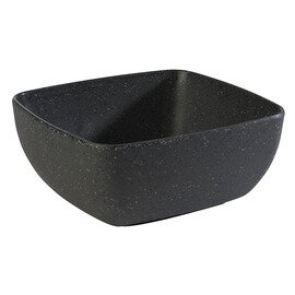 bowl FRIDA STONE 1000 ml melamine anthracite stone look 176 mm  x 162 mm  H 75 mm product photo