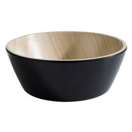 bowl FRIDA 450 ml melamine wood colour black Ø 150 mm  H 55 mm product photo