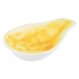 bowl MINI COLOUR 20 ml melamine yellow white 125 mm  x 90 mm  H 35 mm product photo