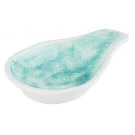 bowl MINI COLOUR 20 ml melamine white blue 125 mm  x 90 mm  H 35 mm product photo