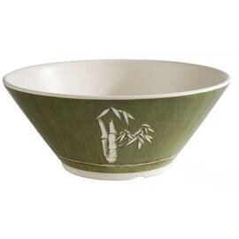 bowl GREEN BAMBOO 1300 ml melamine Ø 225 mm  H 95 mm product photo