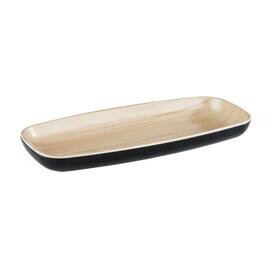 tray FRIDA melamine black wood colour dishwasher-safe | 220 mm  x 100 mm product photo