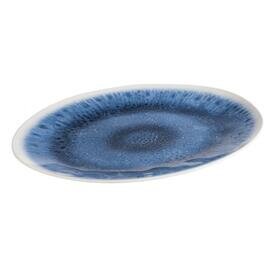 tray melamine blue oval | 480 mm  x 355 mm product photo