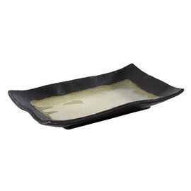 Tray | Sushi Board JADE plastic black jade  L 225 mm  B 135 mm  H 35 mm product photo