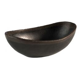 bowl 0.25 ltr 165 mm x 100 mm melamine black | brown H 55 mm product photo