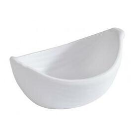 bowl MINI LEAF 60 ml melamine white 105 mm  x 65 mm  H 45 mm product photo