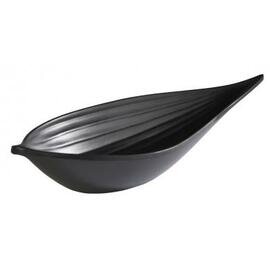 bowl MINI LEAF 50 ml melamine black 145 mm  x 60 mm  H 30 mm product photo