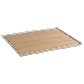 GN tray GN 1/2 white | beige 355 mm x 290 mm H 15 mm product photo