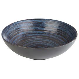 bowl LOOPS 0.8 ltr Ø 205 mm melamine blue | grey H 65 mm product photo
