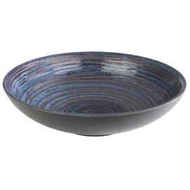 bowl LOOPS 2 ltr Ø 310 mm melamine blue | grey H 80 mm product photo
