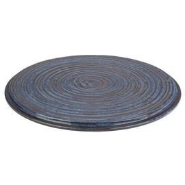 platter LOOPS melamine blue | grey Ø 305 mm product photo