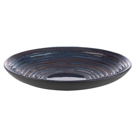 plate deep Ø 255 mm LOOPS blue | grey product photo