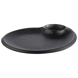 plate 240 mm x 200 mm NERO black product photo