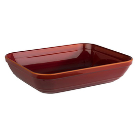 GN 1/2 bowl EMMA melamine GN 1/2 red | 325 mm x 265 mm H 75 mm 3.5 ltr product photo