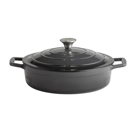 roasting pan with lid 5 STARS cast iron black 3 ltr product photo