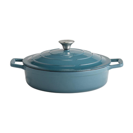 roasting pan with lid 5 STARS cast iron blue 3 ltr product photo