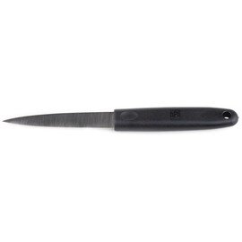  vegetable knife ORANGE smooth cut | black hanging loop  L 21 cm product photo