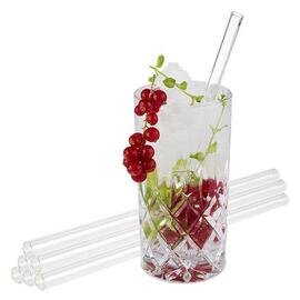 Straws transparent  Ø 10 mm  L 150 mm  | set of 7 product photo