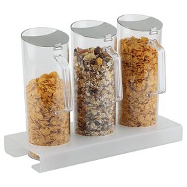 cereal dispenser bar 3 x 1.5 ltr  L 380 mm  H 285 mm product photo