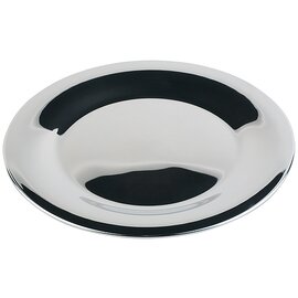 Placemat, stainless steel, highly polished, soft harmonious shape, round, edged, approx. Ø 31 cm product photo