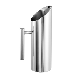 water jug | pitcher 1200 ml stainless steel with pouring stopper product photo