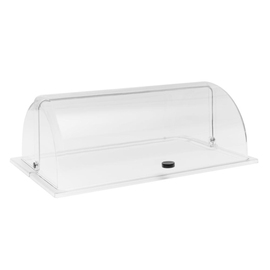 rolltop hood GN 1/1 polycarbonate H 190 mm product photo