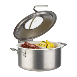 chafing dish ORBIT set 4-part stainless steel Vintage-Look suitable for induction product photo  S