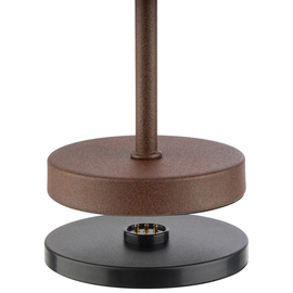 rechargeable table lamp MERLE MICRO brown H 200 mm product photo  S