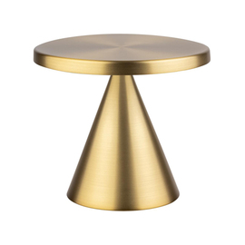 rechargeable table lamp CONE MINI golden coloured H 115 mm product photo