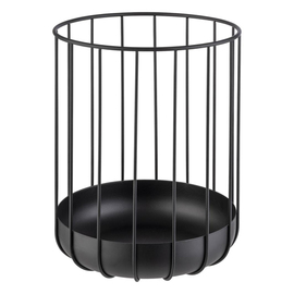 bread basket | fruit basket URBAN metal black Ø 225 mm H 280 mm product photo