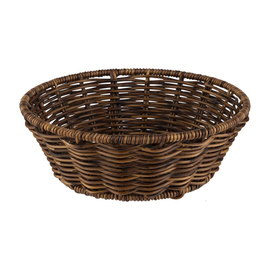 table basket | bread basket brown round Ø 200 mm H 70 mm product photo