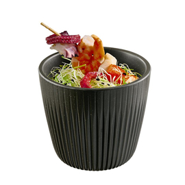 small bowl LINEO melamine brown | 180 ml Ø 85 mm H 75 mm product photo  S