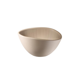 bowl NERO melamine beige oval | 0.3 ltr L 145 mm x 125 mm H 80 mm product photo
