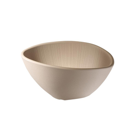 bowl NERO melamine beige oval | 0.5 ltr L 190 mm x 165 mm H 90 mm product photo