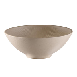 bowl NERO melamine beige round | 1.7 ltr Ø 240 mm H 90 mm product photo