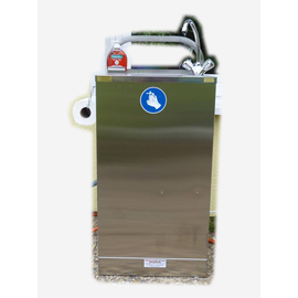 mobile hand wash basin | handling per manual operation product photo