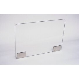 sneeze guard acrylic glass holder window size 500 x 350 mm product photo