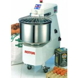 High-performance spiral kneader 2400, with fold-up kneading head, 1850 W, filling capacity dough 38 kg product photo