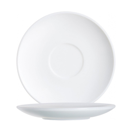 saucer RESTAURANT WHITE | tempered glass Ø 130 mm suitable for cup 130 ml product photo