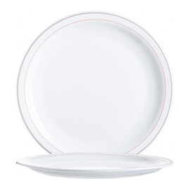plate flat Ø 235 mm HOTELIERE VALERIE tempered glass product photo