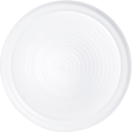 pizza plate Ø 315 mm EVOLUTIONS WHITE tempered glass white product photo