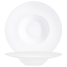 risotto plate | pasta plate Ø 289 mm EVOLUTIONS WHITE tempered glass white product photo