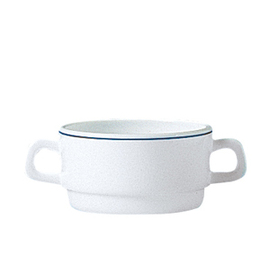 soup cup RESTAURANT DELFT 320 ml tempered glass fine line  Ø 105 mm  H 54 mm product photo