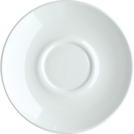 Bottom to Art. 408156 &quot;Loona Uni White&quot;, Ø 140 mm, H 18 mm, 145 g product photo