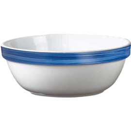 stacking bowl 270 ml BRUSH BLUE JEAN tempered glass Ø 120 mm H 47 mm product photo